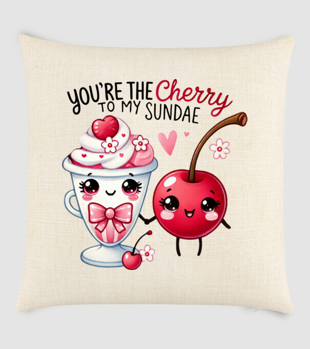 Cherry to my Sunday model nisipiu pe tricou