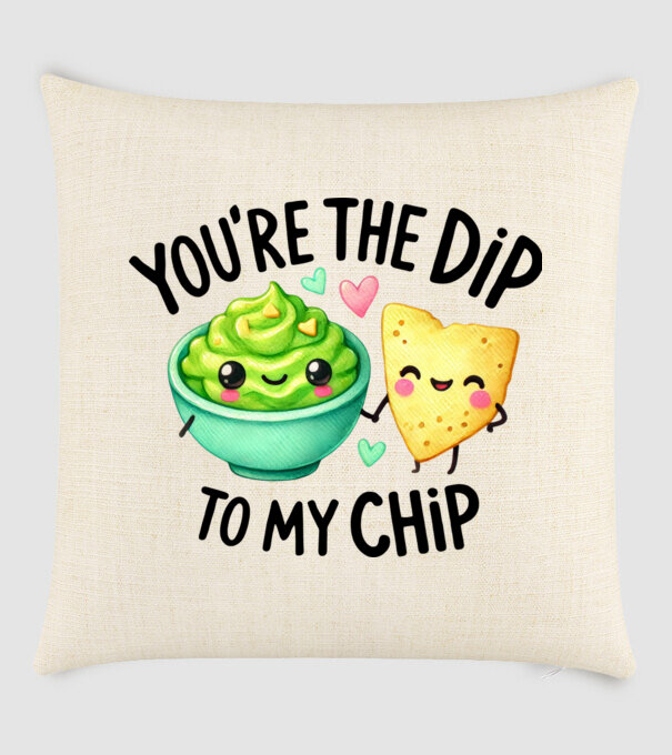 Dip to my Chip model nisipiu pe tricou