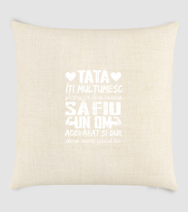 fiică crescută ca fiu Negru model nisipiu pe tricou