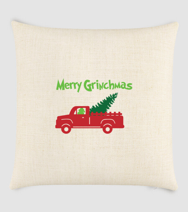 Grinchmas truck model nisipiu pe tricou