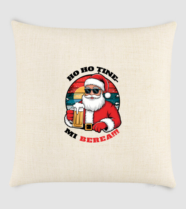 Ho ho ține mi berea! alb model nisipiu pe tricou