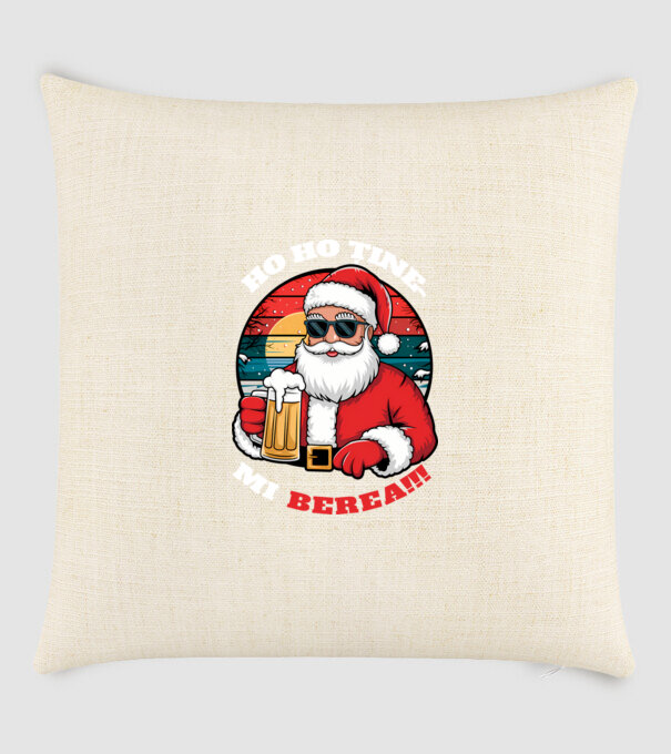 Ho ho ține mi berea! Negru model nisipiu pe tricou
