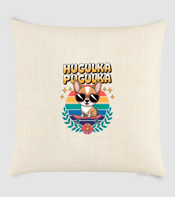 Huculka Puculka Câine 2 model nisipiu pe tricou