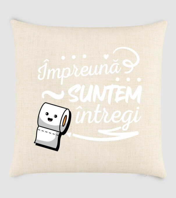 Împreună suntem întregi! model nisipiu pe tricou