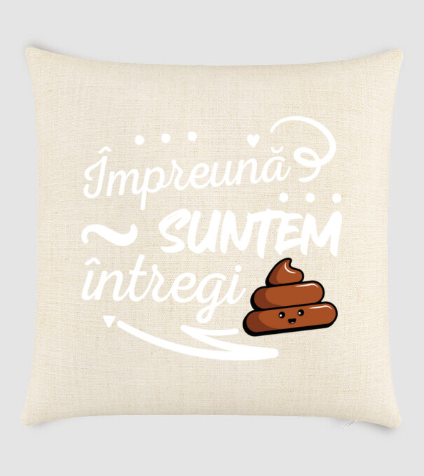 Împreună suntem întregi! model nisipiu pe tricou