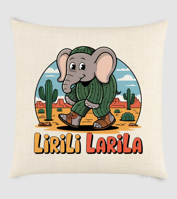 Lirili Larila model nisipiu pe tricou