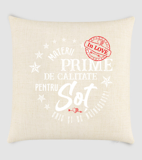Materii prime de calitate pentru soț model nisipiu pe tricou