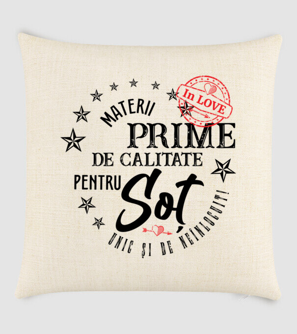 Materii prime de calitate pentru soț model nisipiu pe tricou