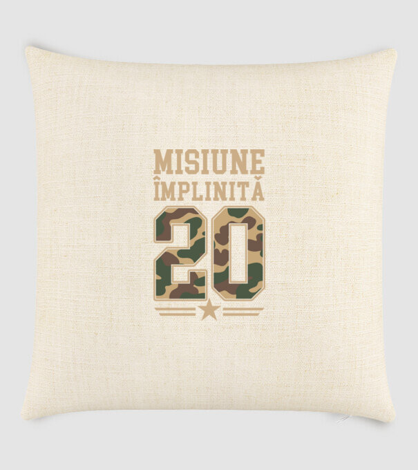 Misiune împlinită 20 model nisipiu pe tricou