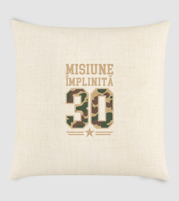 Misiune împlinită 30 model nisipiu pe tricou