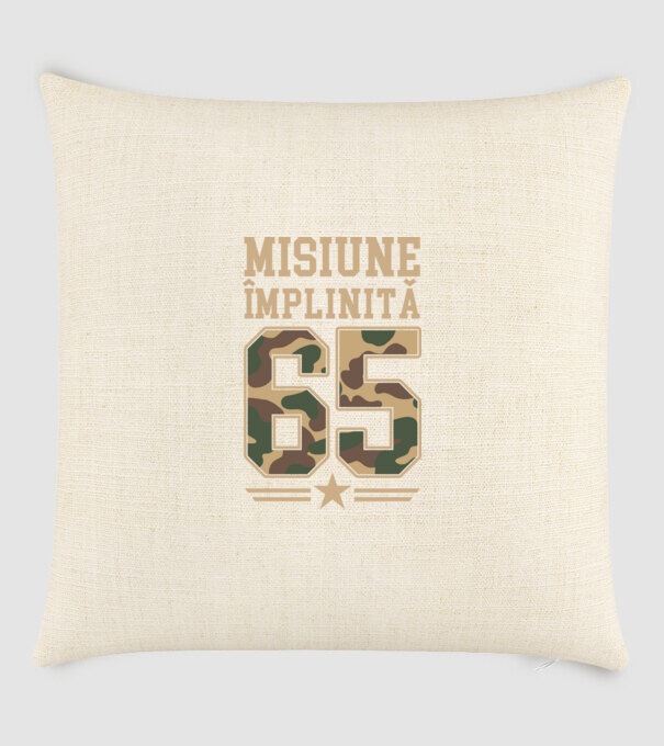 Misiune împlinită 65 model nisipiu pe tricou