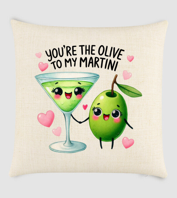 Olive to my Martini model nisipiu pe tricou