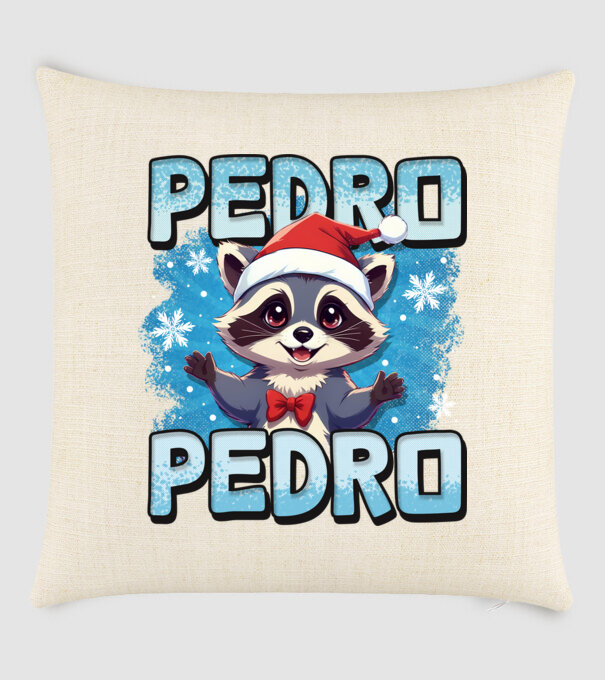 Pedro pedro retro xmas model nisipiu pe tricou