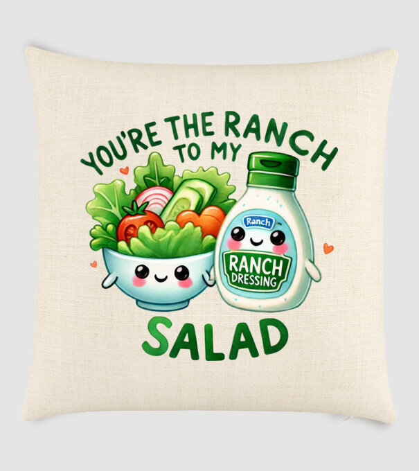 Ranch to my Salad model nisipiu pe tricou