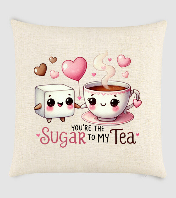Sugar to my Tea model nisipiu pe tricou