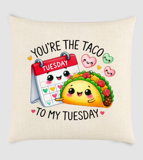 Taco to my Tuesday model nisipiu pe tricou