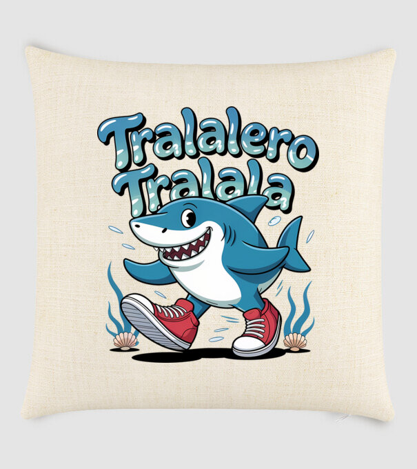 Tralalero Tralala drăguț model nisipiu pe tricou