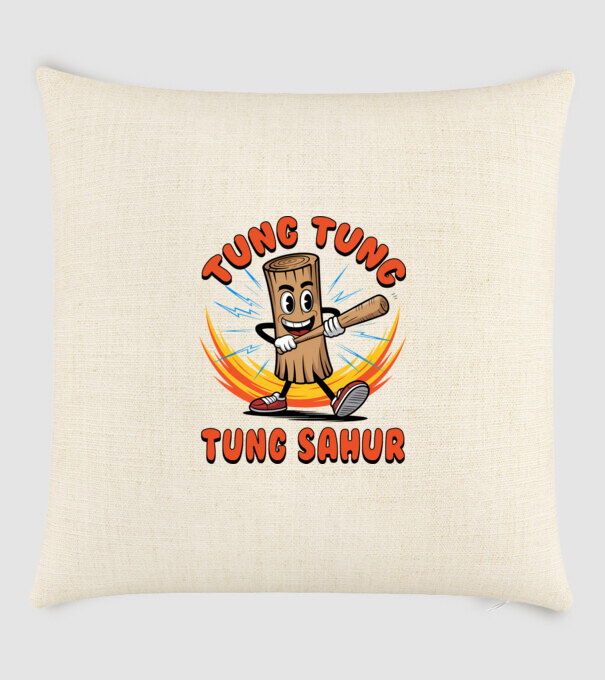 Tung Tung Tung Sahur drăguț model nisipiu pe tricou