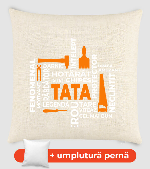 Acronimele tatălui model nisipiu pe tricou
