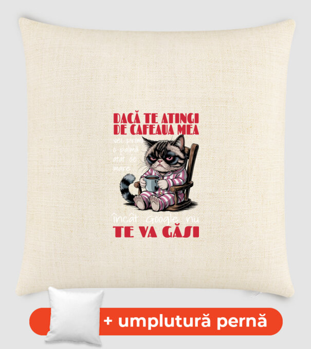 atinge cafeaua mea și nici măcar Google nu te va găsi Negru model nisipiu pe tricou