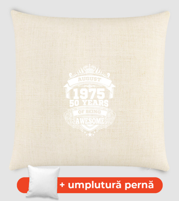 Awesome being of august 1975 model nisipiu pe tricou