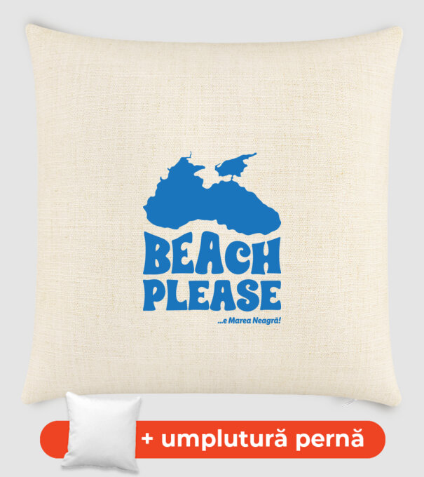 Beach please, e Marea Neagră! model nisipiu pe tricou