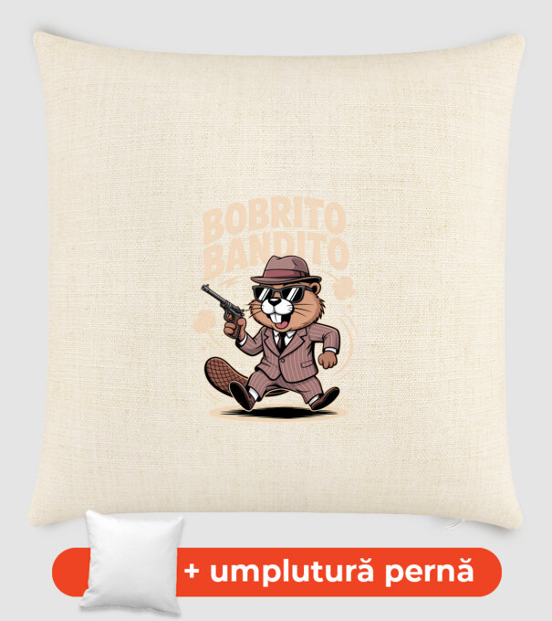 Bobrito Bandito model nisipiu pe tricou