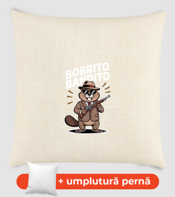 Bobrito Bandito model nisipiu pe tricou
