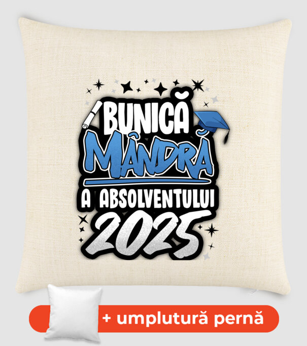 Bunică MÂNDRĂ a absolventului model nisipiu pe tricou
