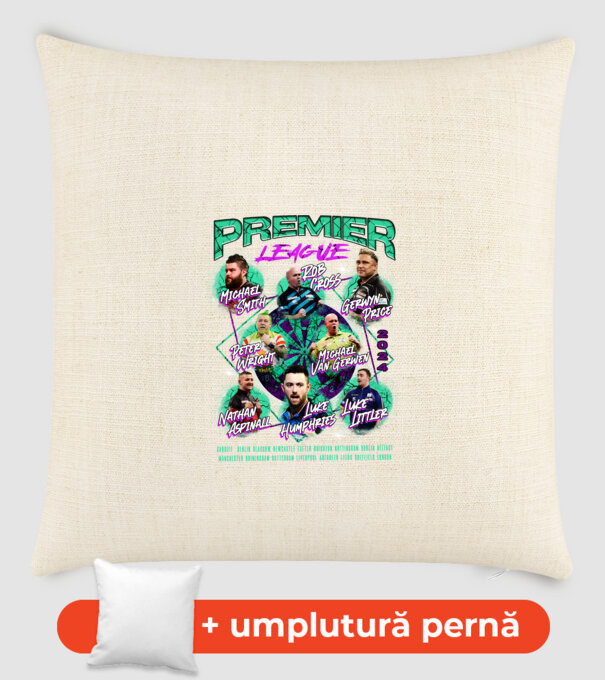 DARTS premier league 2024 model nisipiu pe tricou