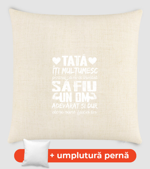 fiică crescută ca fiu Negru model nisipiu pe tricou