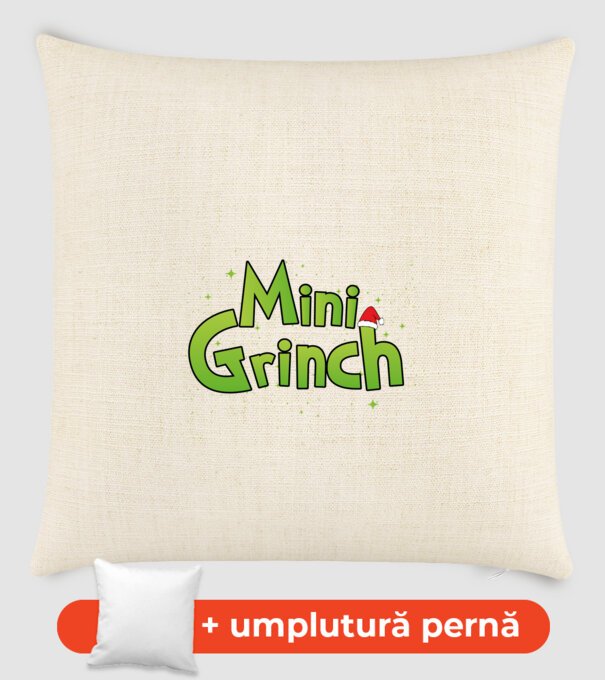 Grinch Family Mini Grinch model nisipiu pe tricou