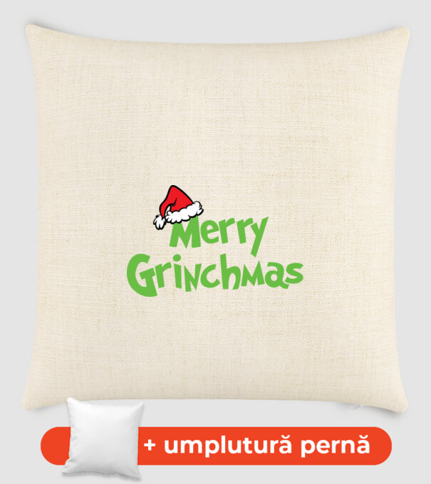 Grinchmas model nisipiu pe tricou