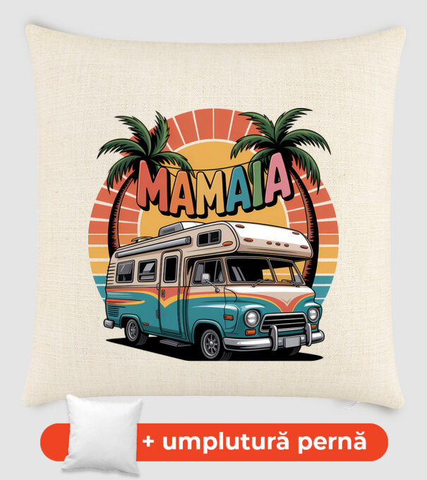MAMAIA model nisipiu pe tricou