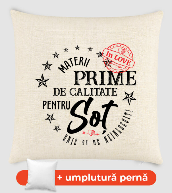 Materii prime de calitate pentru soț model nisipiu pe tricou