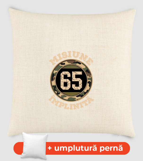 Misiune împlinită 65 model nisipiu pe tricou