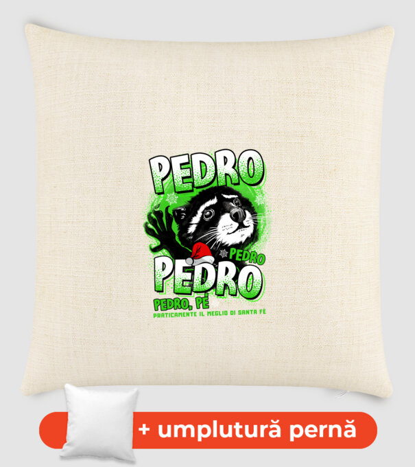 Pedro pedro christmas model nisipiu pe tricou