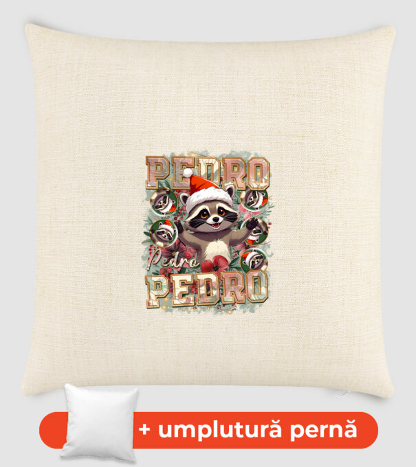 Pedro pedro flower xmas model nisipiu pe tricou