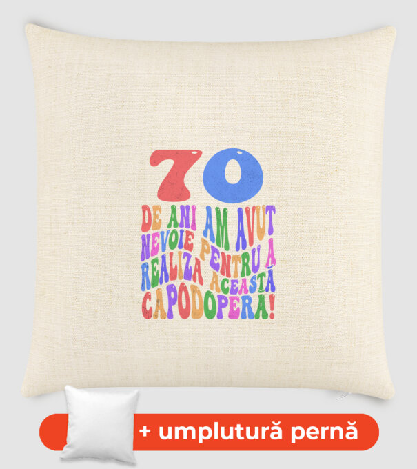 Realiza această capodoperă 70 model nisipiu pe tricou