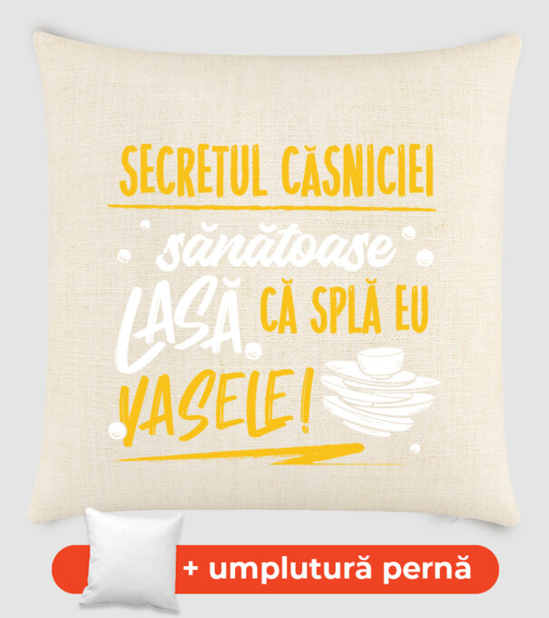 Secretul căsniciei sănătoase model nisipiu pe tricou