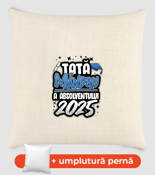 Tată MÂNDRU a absolventului model nisipiu pe tricou