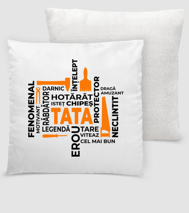 Acronimele tatălui model alb pe tricou