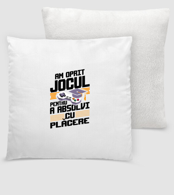 Am oprit jocul absolvent alb model alb pe tricou