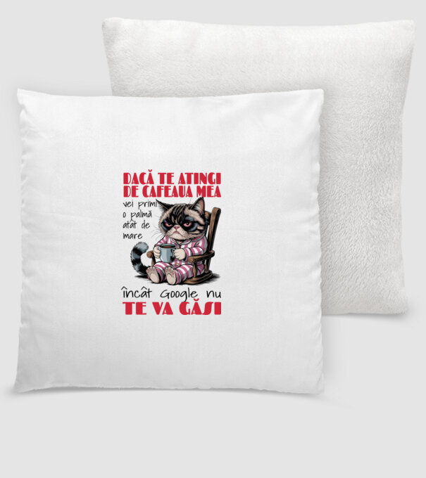 atinge cafeaua mea și nici măcar Google nu te va găsi Alb model alb pe tricou