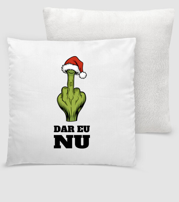 Dar eu NU alb model alb pe tricou