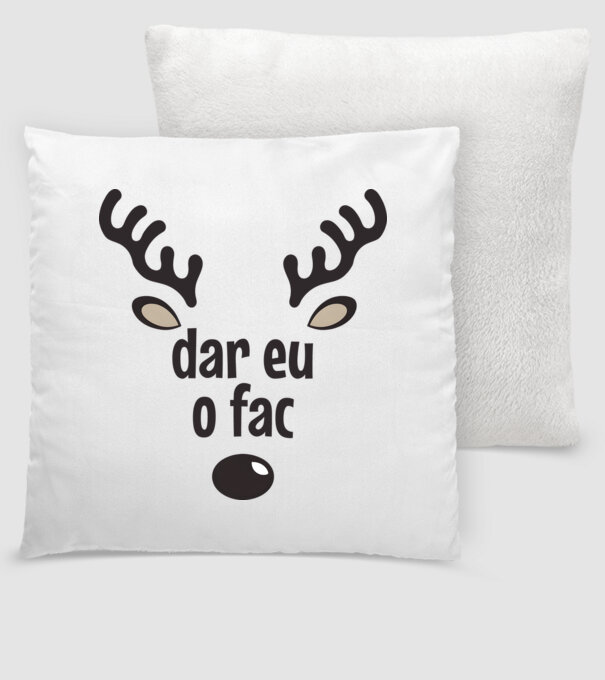 Dar eu o fac crăciun chiar căprioară Alb model alb pe tricou