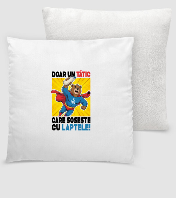 Doar un Tătic Care sosește cu laptele model alb pe tricou