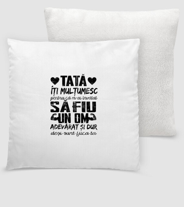 fiică crescută ca fiu Alb model alb pe tricou