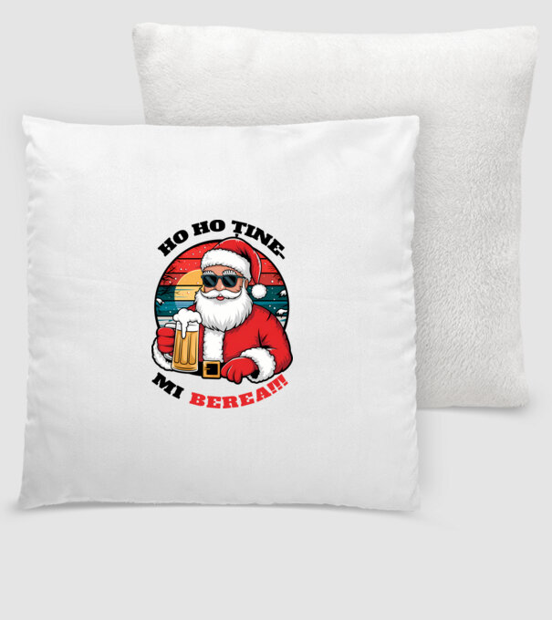 Ho ho ține mi berea! alb model alb pe tricou