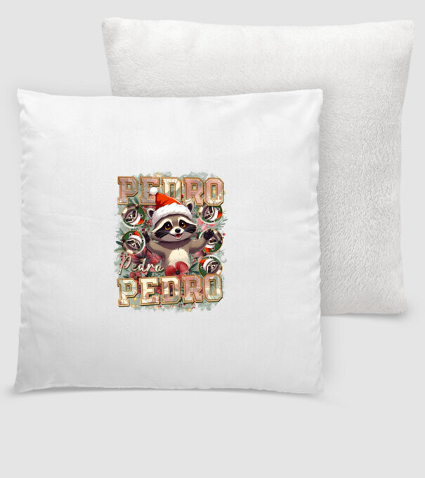 Pedro pedro flower xmas model alb pe tricou
